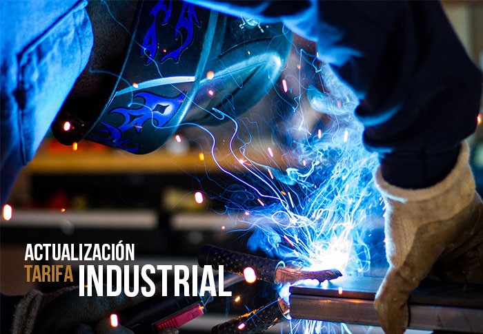 Nueva tarifa Industrial 2022
